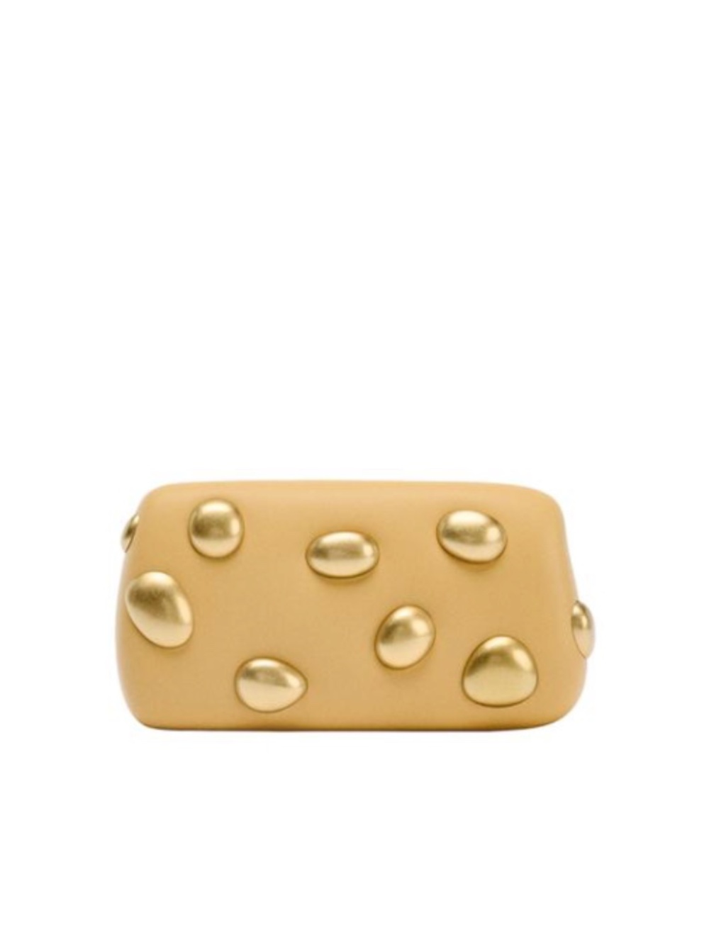 Zara Metal APPLIQUÉ Clutch